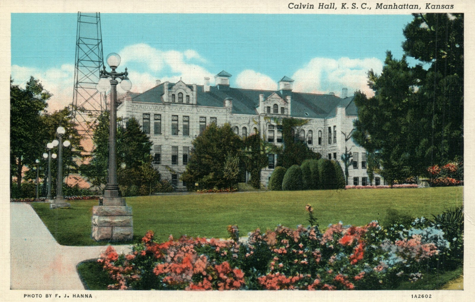 Kansas State College University Calvin Hall