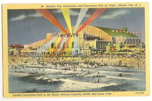 Atlantic City Convention Hall Auditorium New Jersey NJ