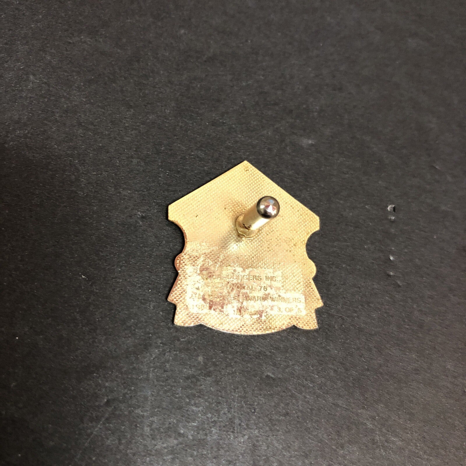 Dodger's World Series MVP Pin  1" x 1.25"