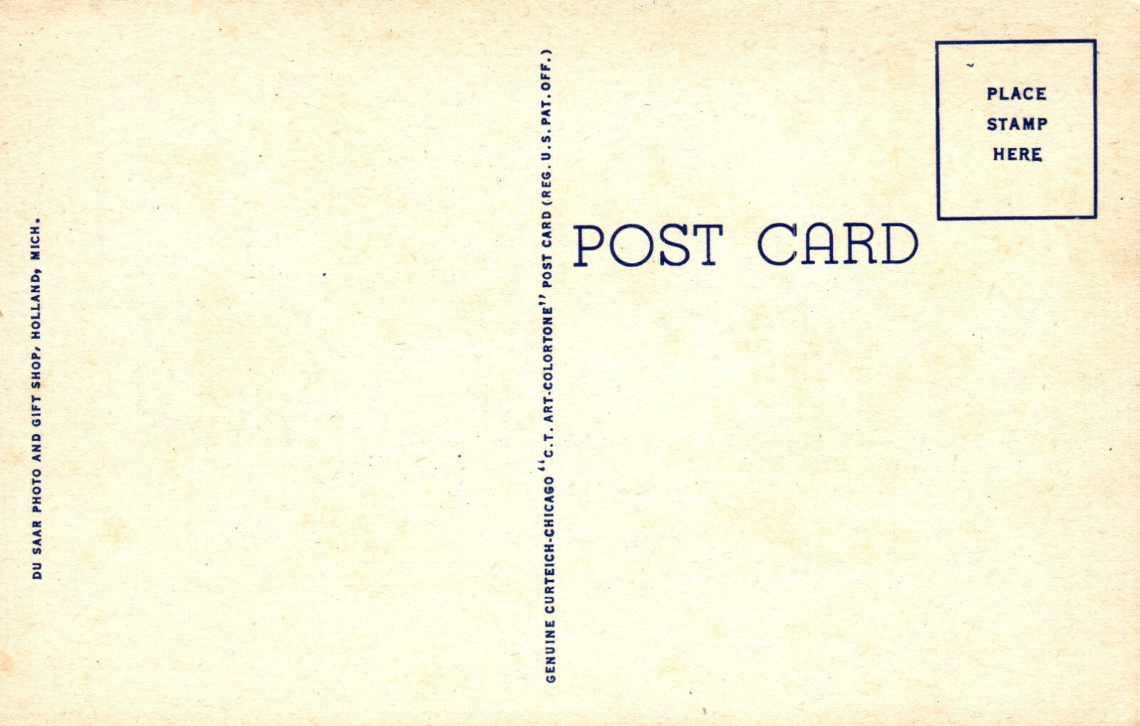 Printed Photo Eighth Street Holland MI Michigan Mich Postcard