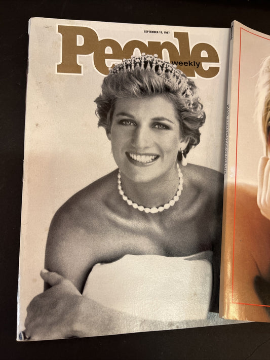 Vintage 2 Newsweek Princess Diana Commemorative Issue - November 3 & 15, 1997