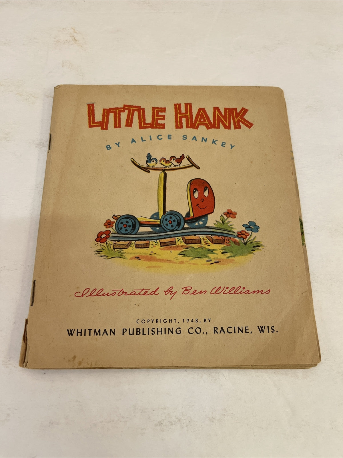 Vintage Little Hank Children's Book by Alice Sankey