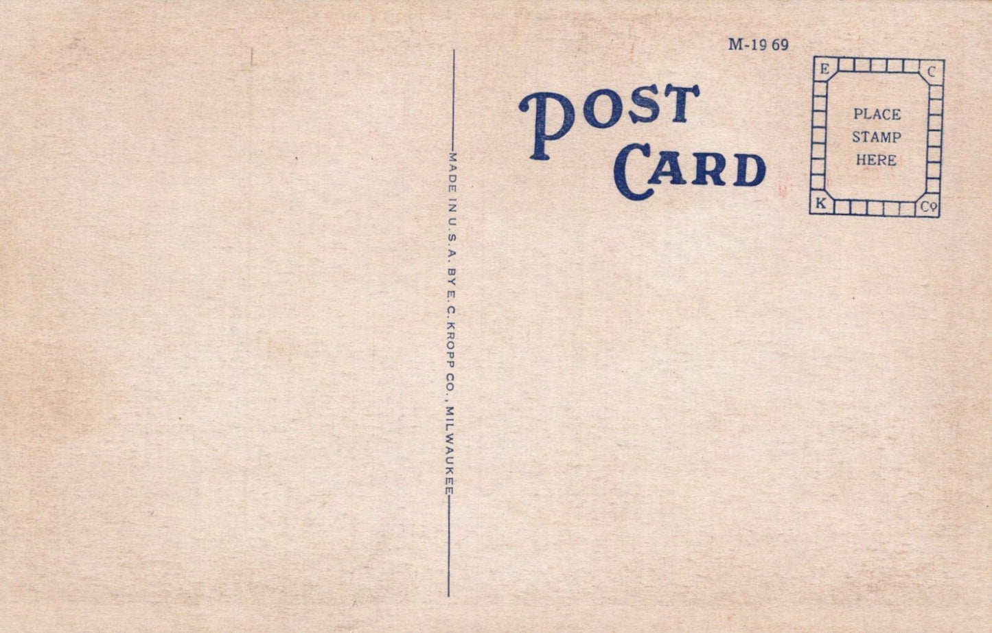 Real Photo Auditorium Masonic Home Alma MI Michigan M-1969 Postcard