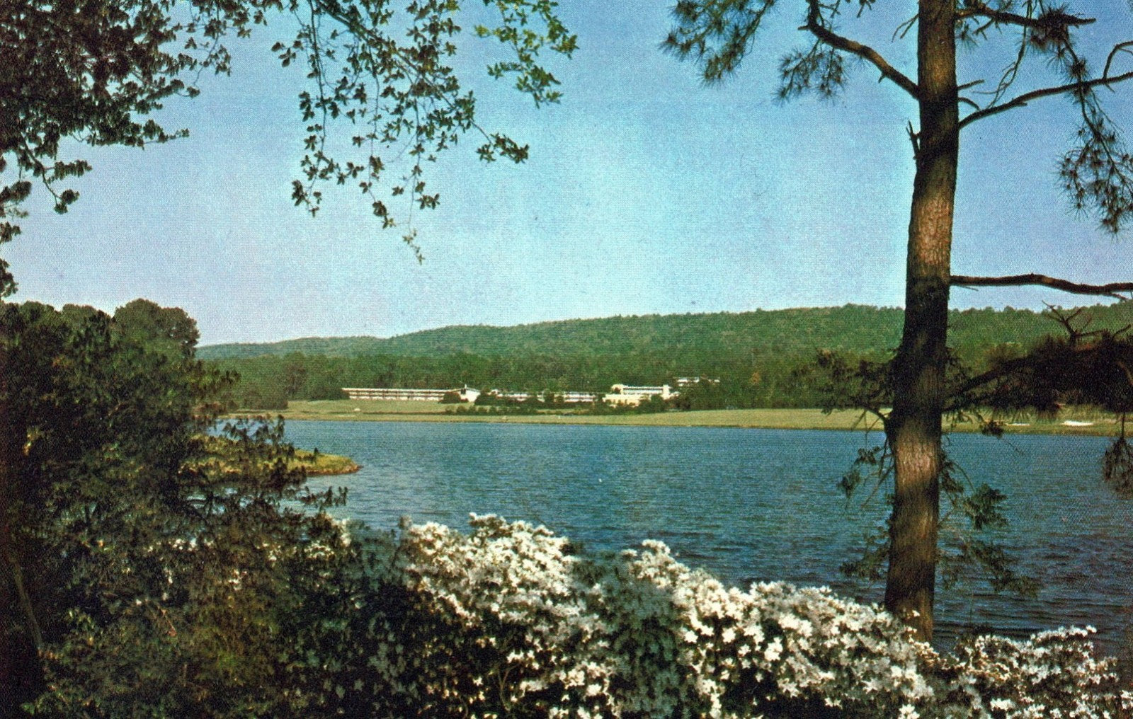 The Callaway Gardens Inn. From Lake View Golf Course Georgia GA Postcard