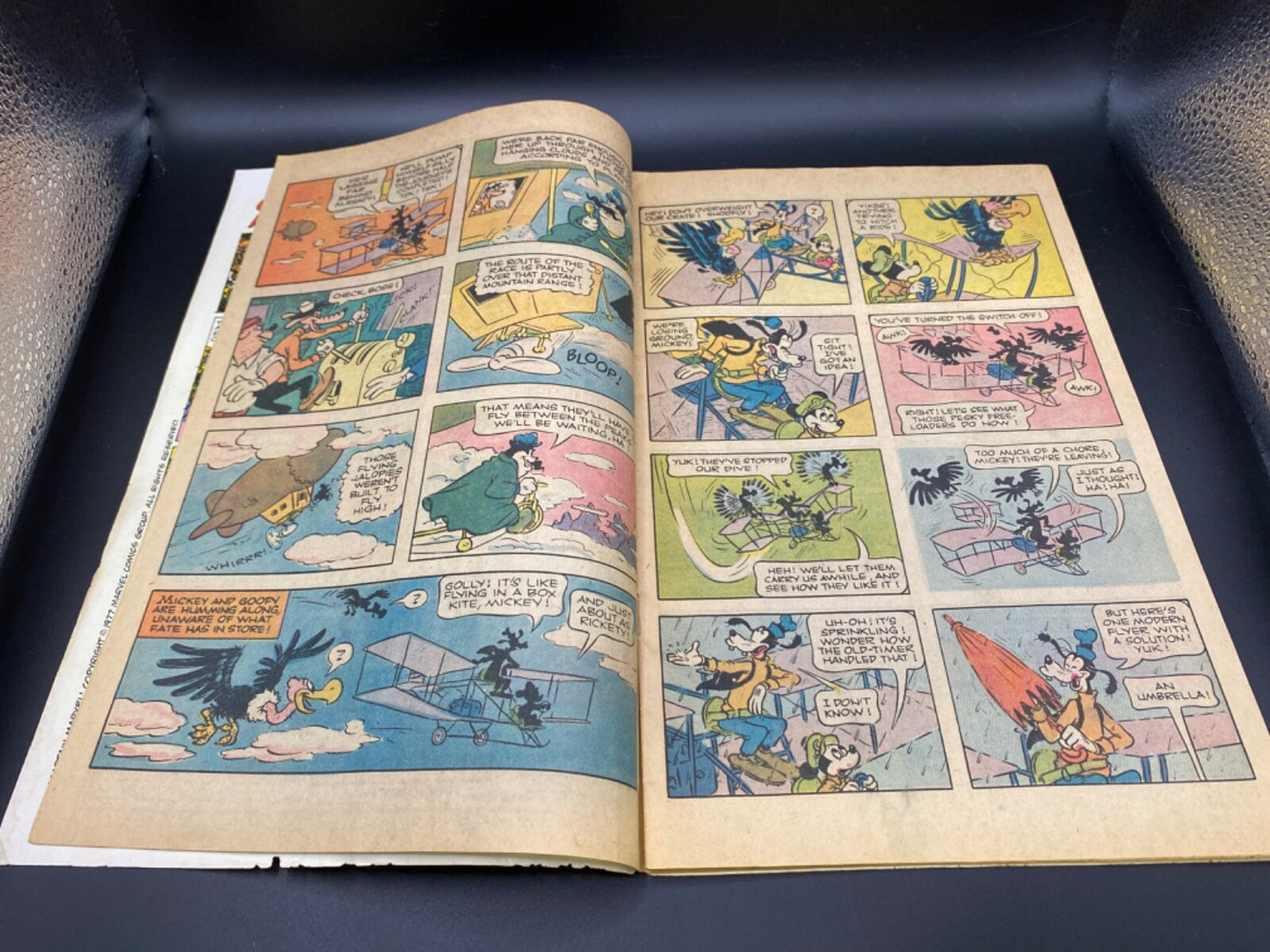 Walt Disney Mickey Mouse & Goofy the Monstrous Air Serpent Comic Book