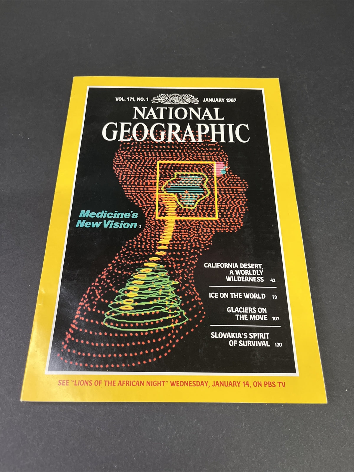 January 1987 National Geographic Medicine's New Vision