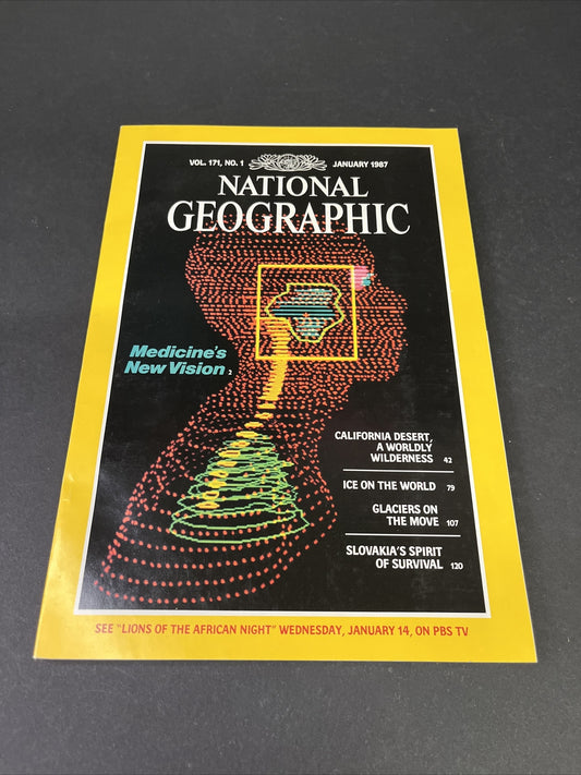 January 1987 National Geographic Medicine's New Vision