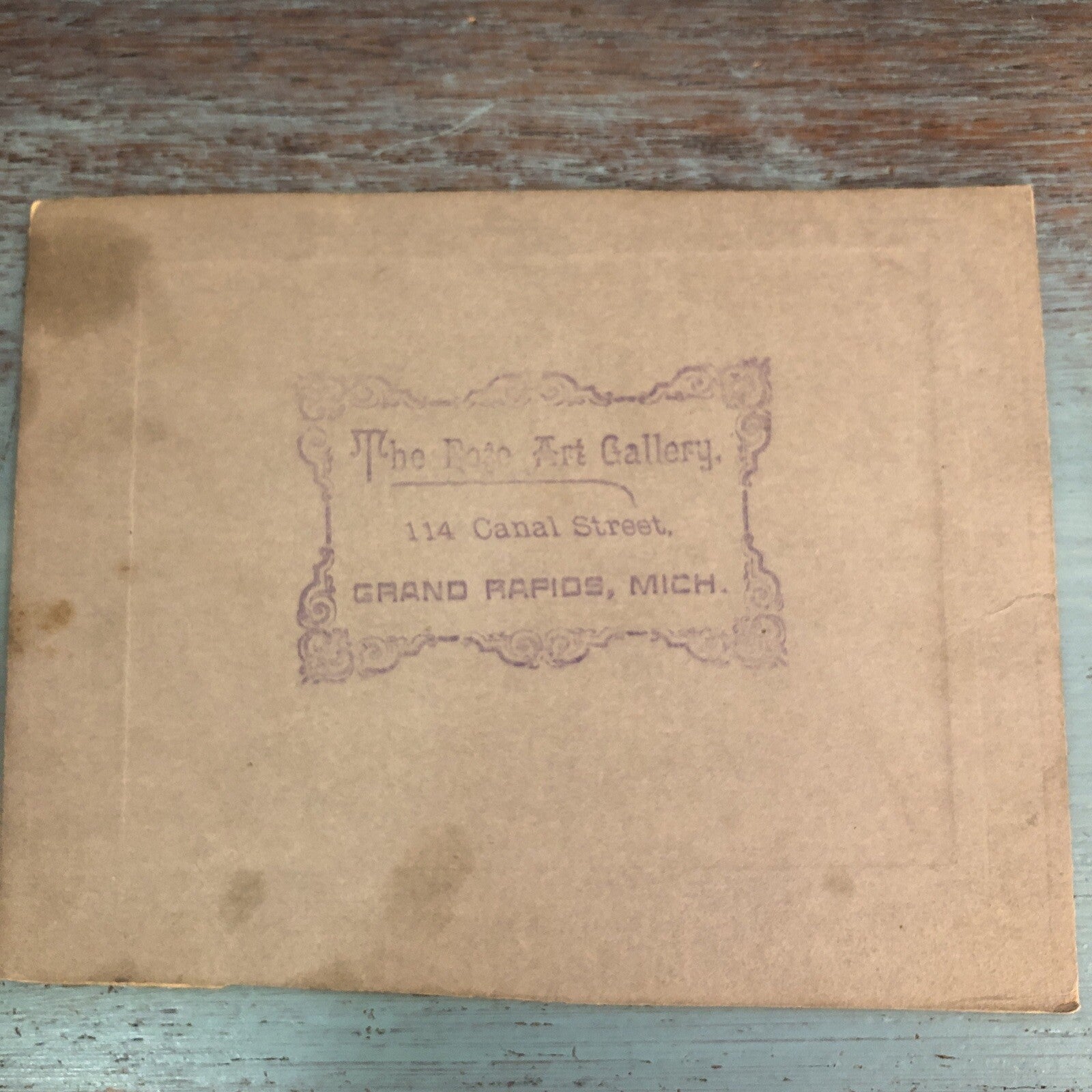 Conductor Wearing Political Pin Hat "KOTM" and Wife Antique Cabinet Card Photo