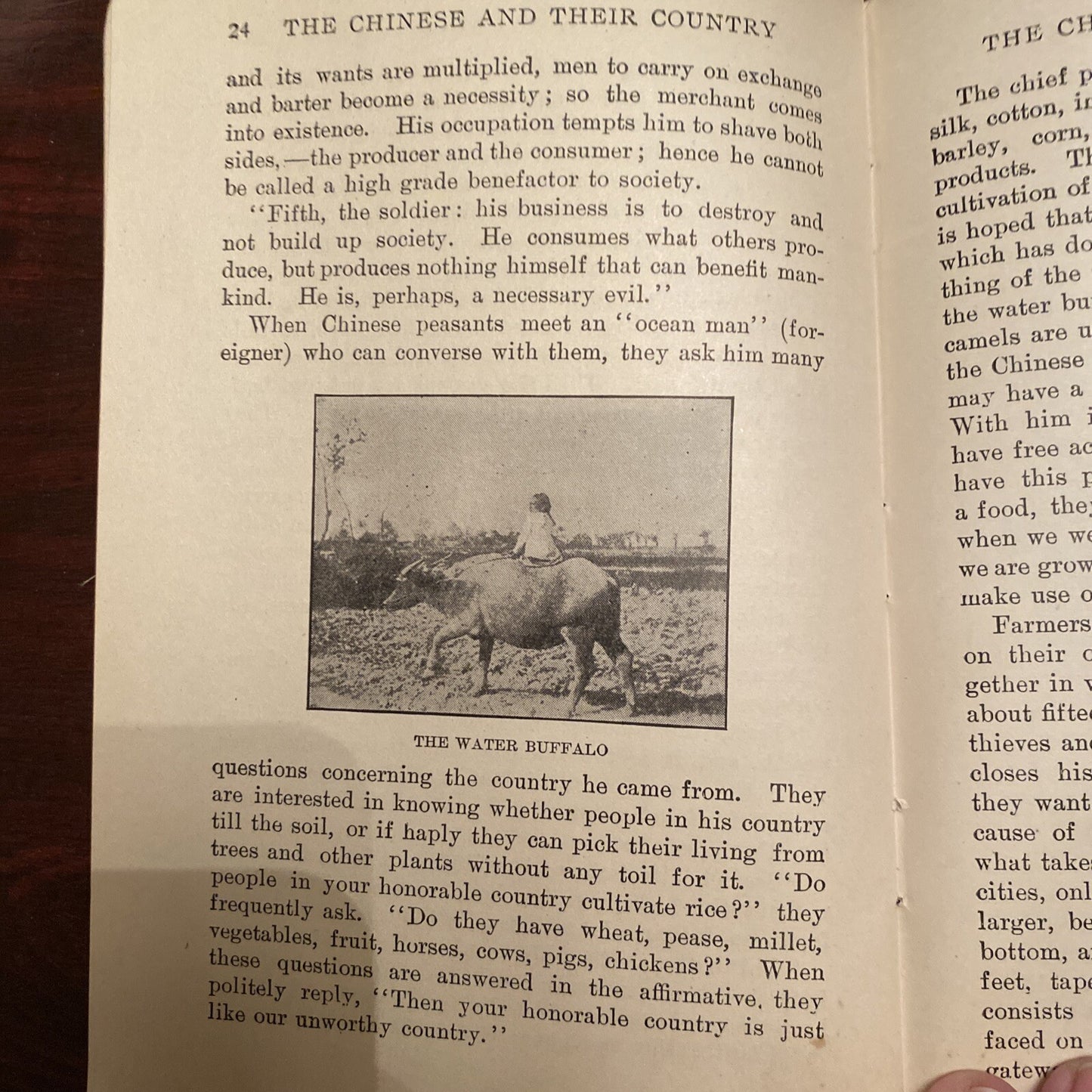 1913 Vintage The Chinese and their Country E M Paulson Instructor Series Book 