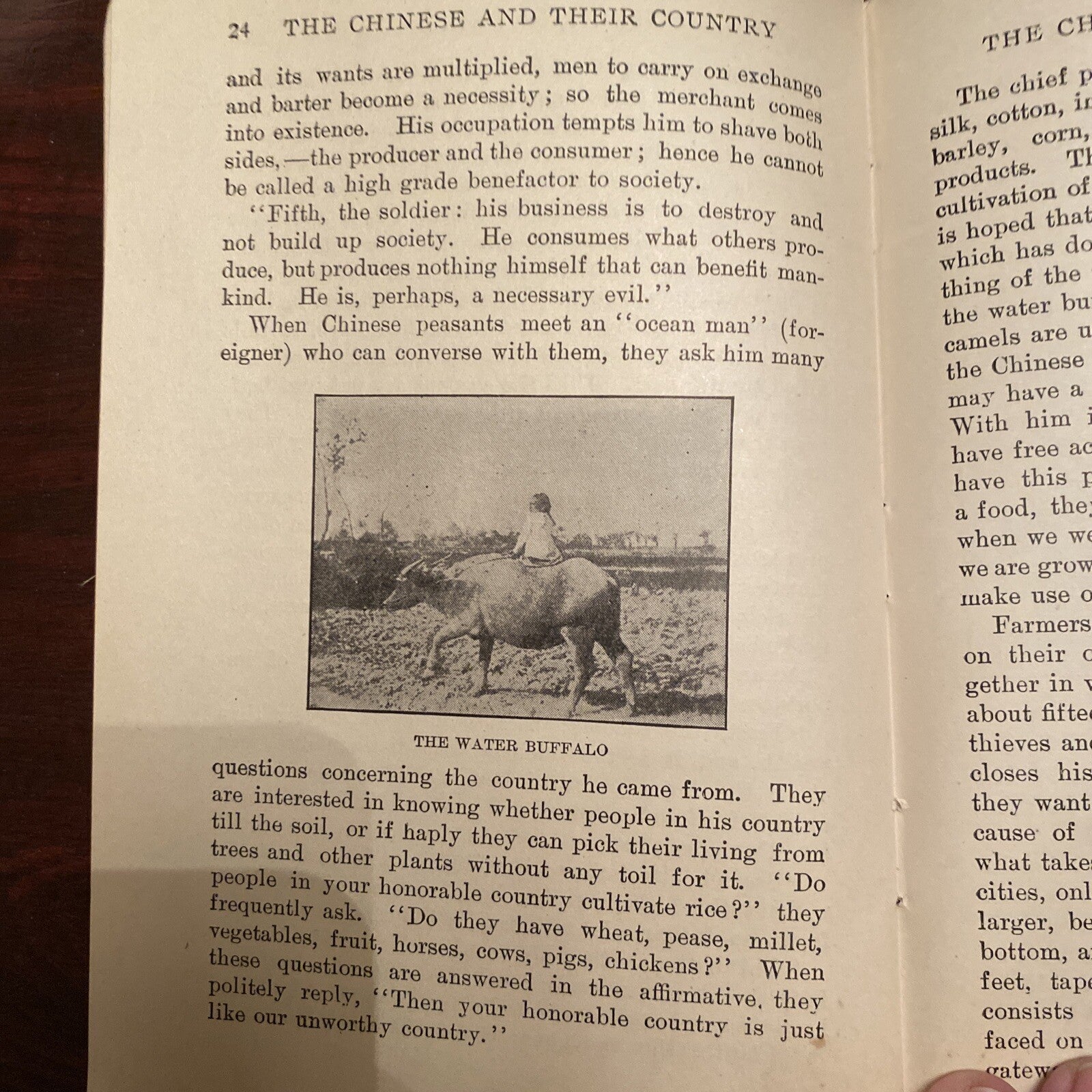 1913 Vintage The Chinese and their Country E M Paulson Instructor Series Book 