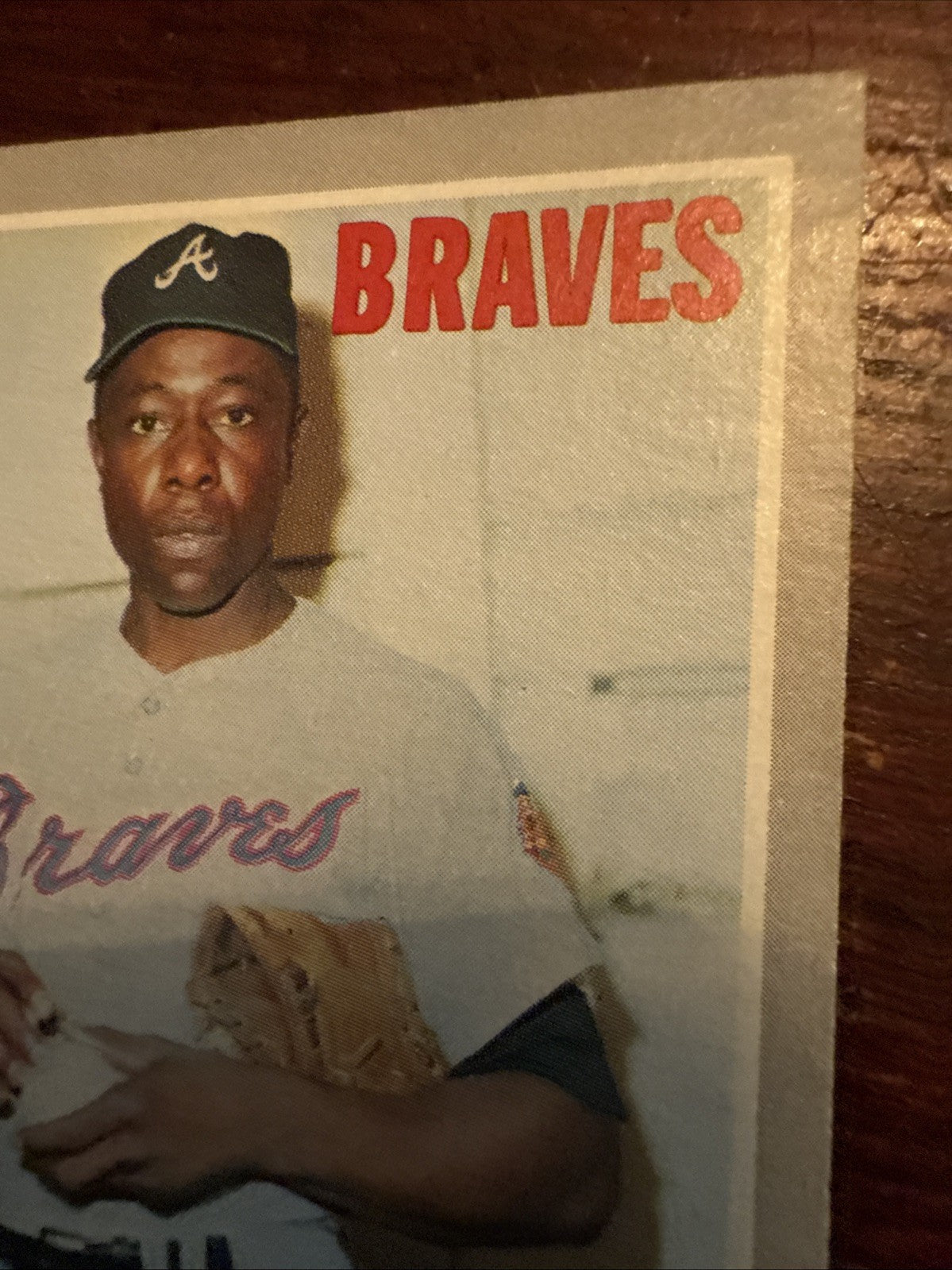 1970 Topps #500 Hank Aaron Atlanta Braves Baseball Card