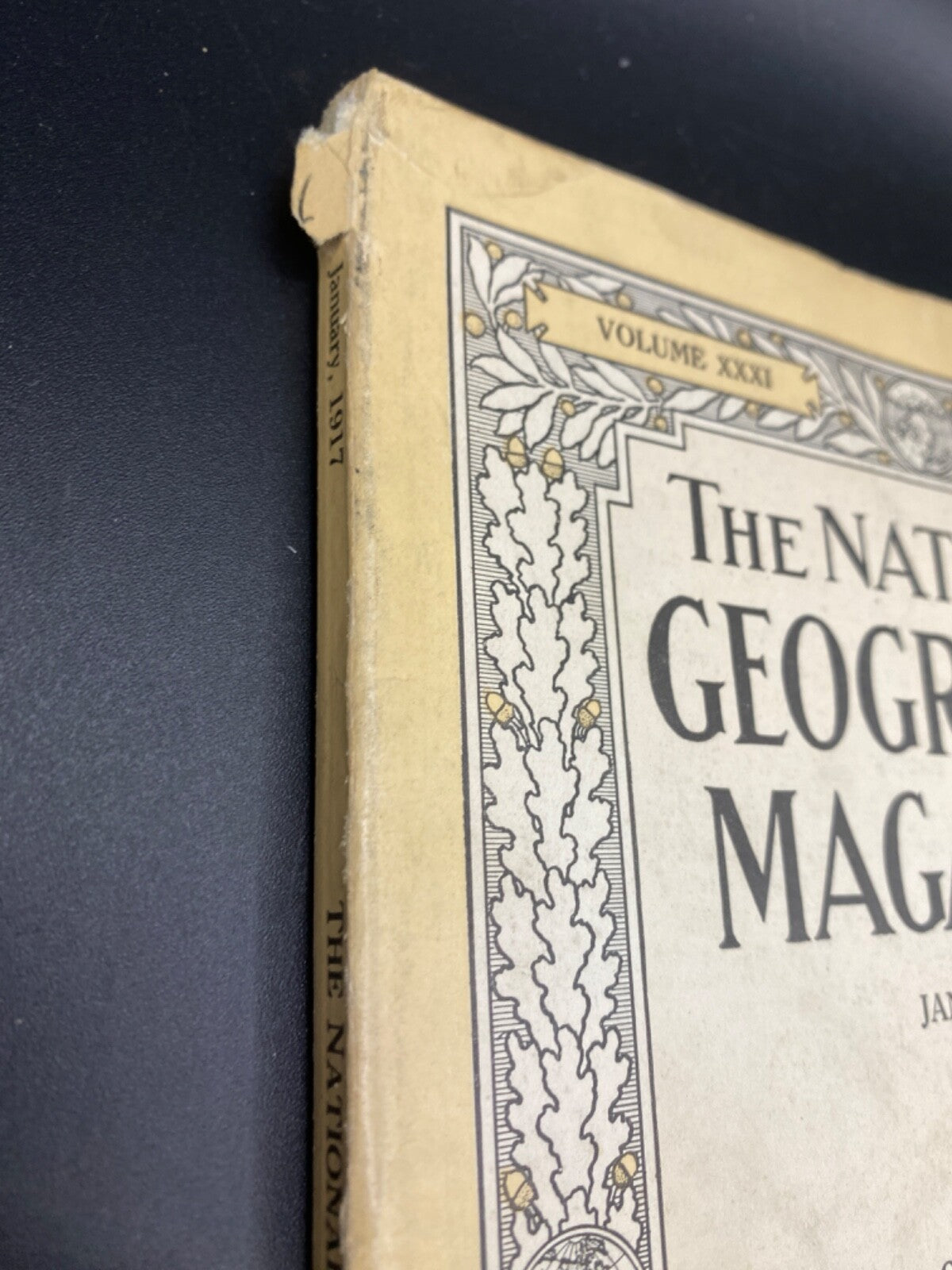 RARE National Geographic-JAN 1917 100 BRITISH SEAPORTS.