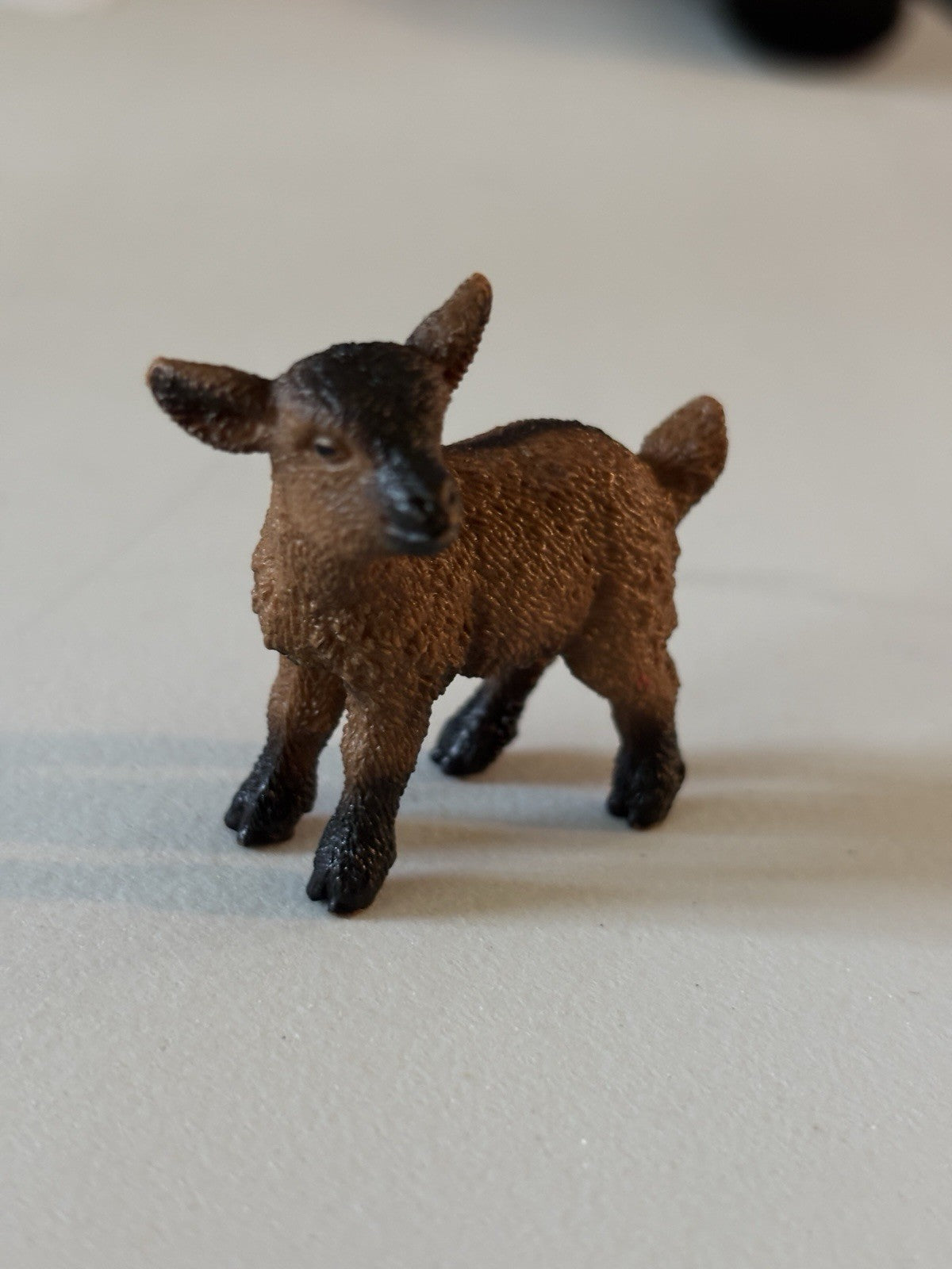 Schleich Baby Goat Kid Brown/Black Farm Animal Toy