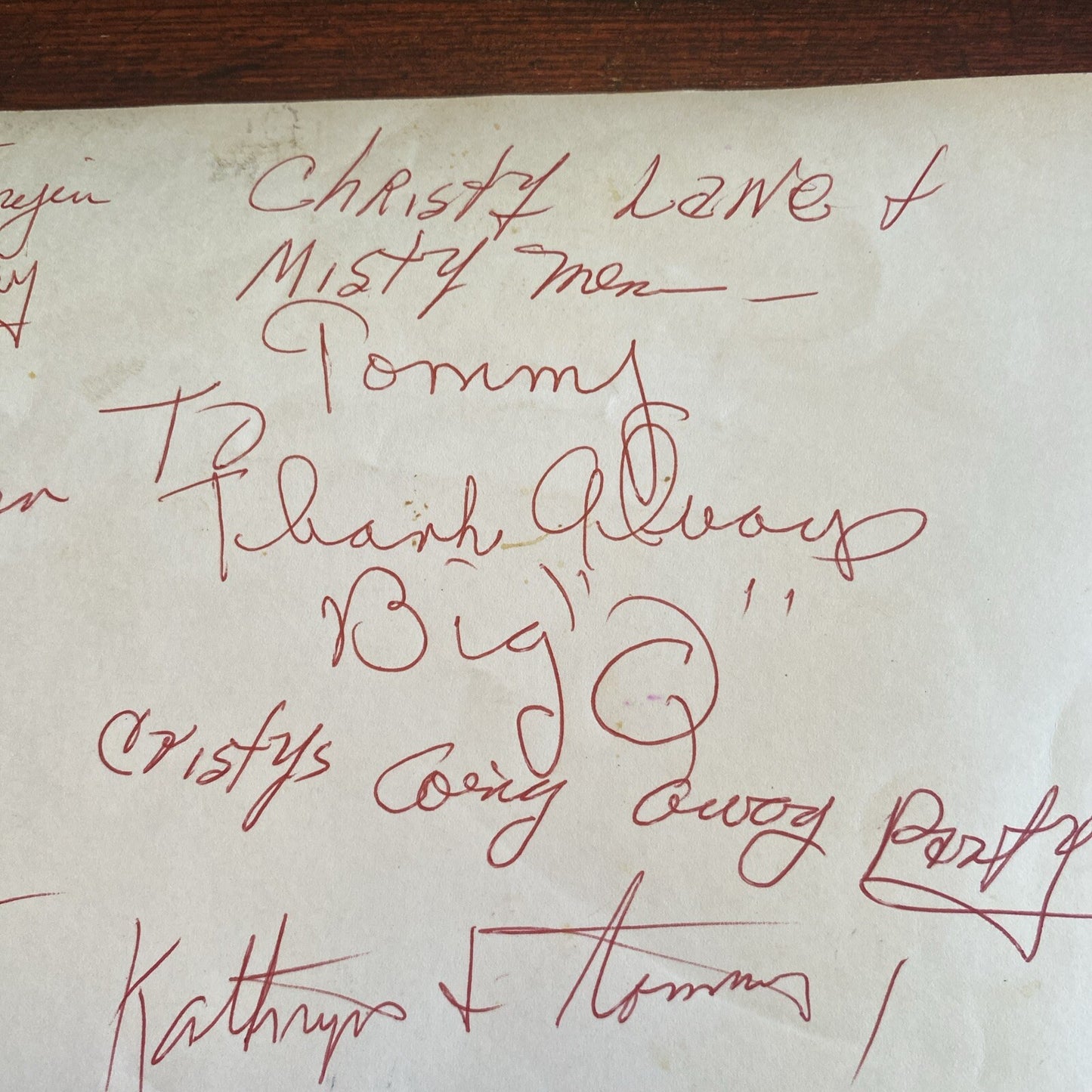 Hollywood Movie Star Cristy lane AUTOGRAPHED INK Real PHOTO 8 x 10 Multiple