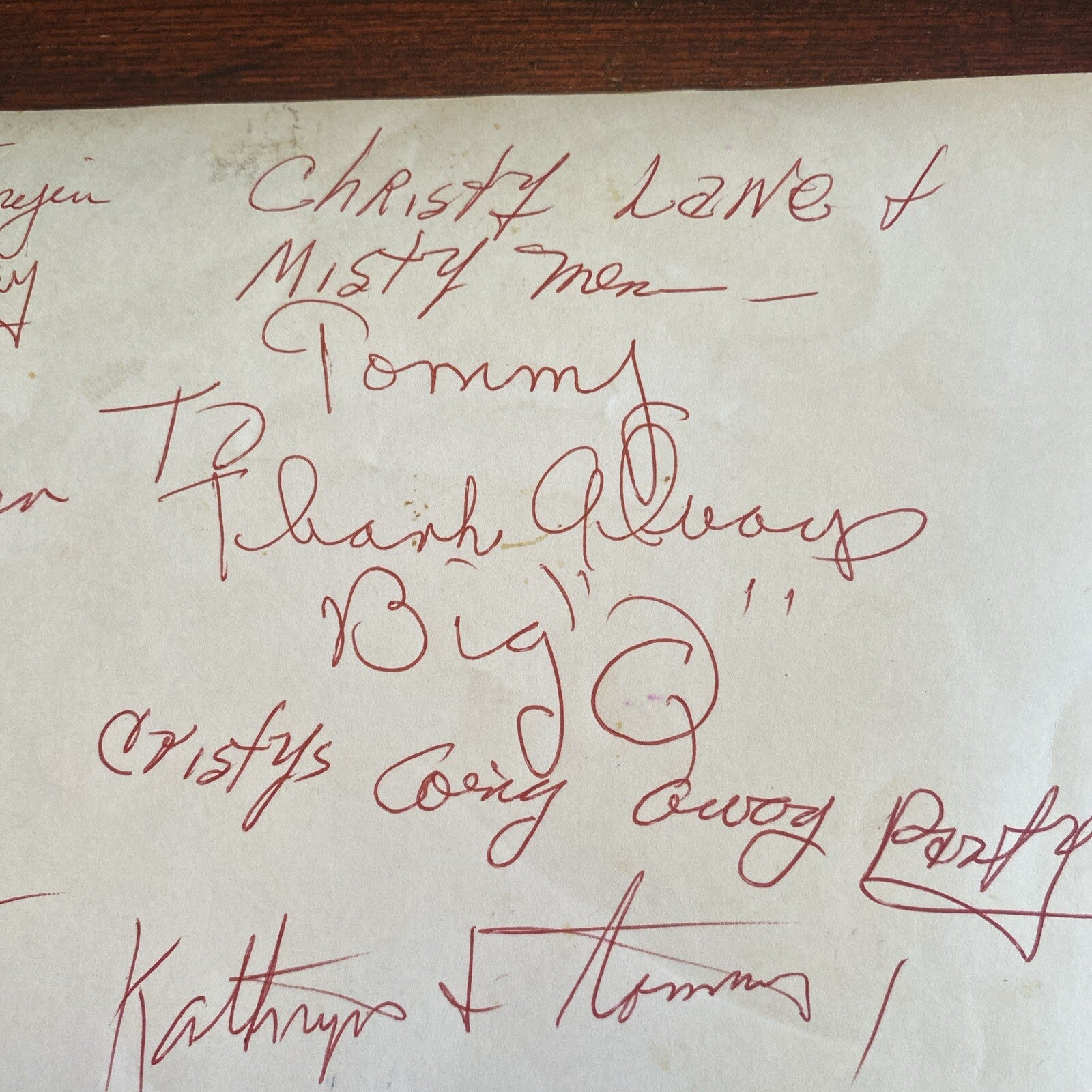 Hollywood Movie Star Cristy lane AUTOGRAPHED INK Real PHOTO 8 x 10 Multiple