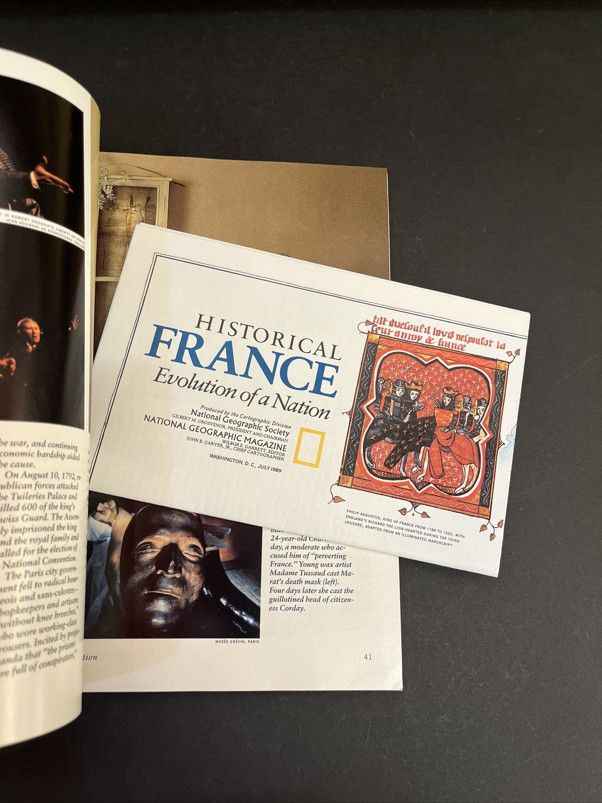 July 1989 National Geographic Magazine "France Celebrates Its Bicentennial" 