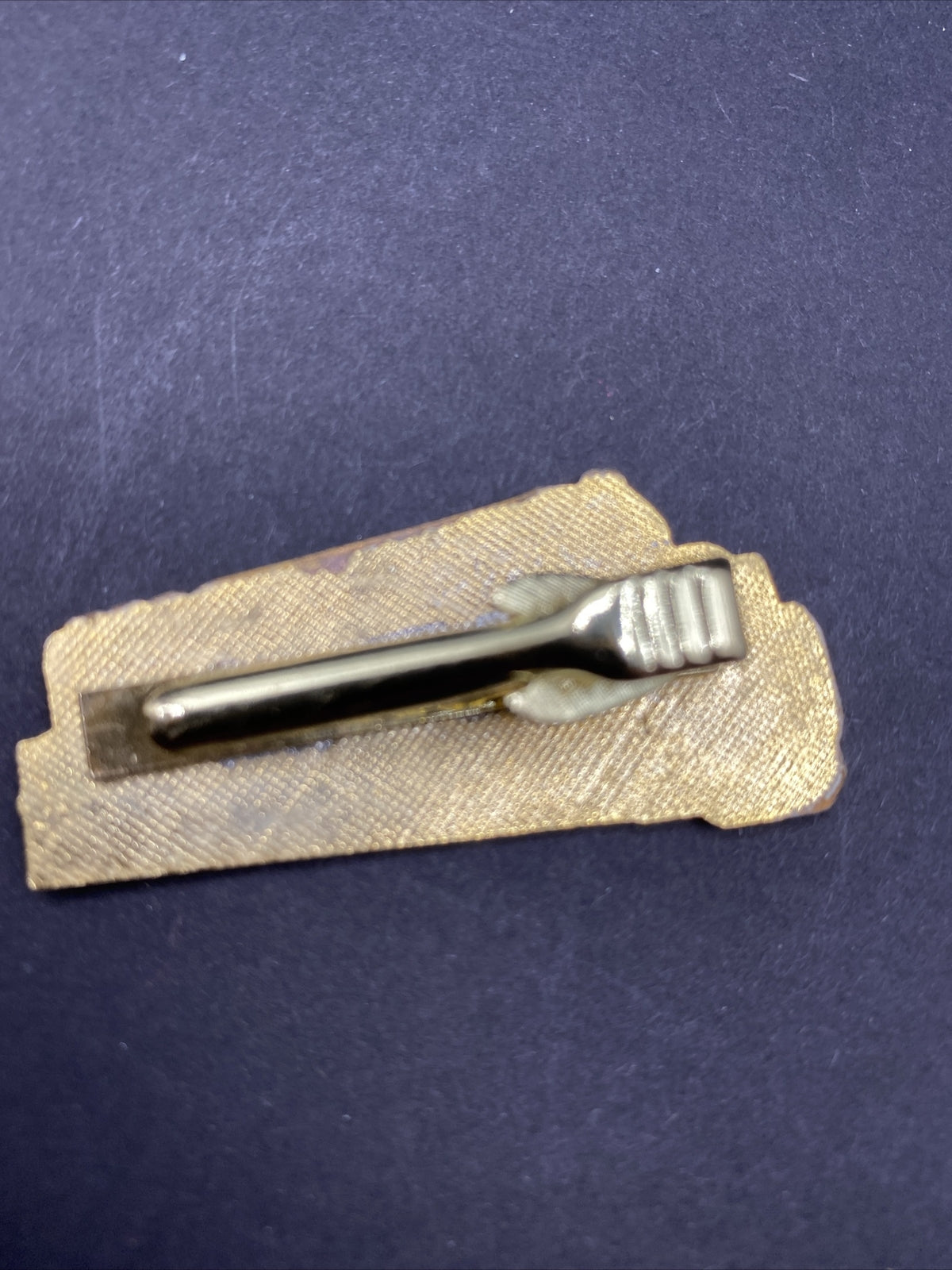 RARE VINTAGE C & O UNIFORM Tie Clip Clasp CHESAPEAKE OHIO RAILROAD Train