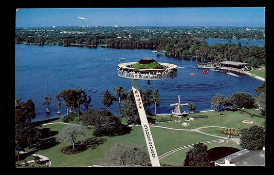 Island in the Sky Tropical Island Cypress Gardens Amusement Park Postcard