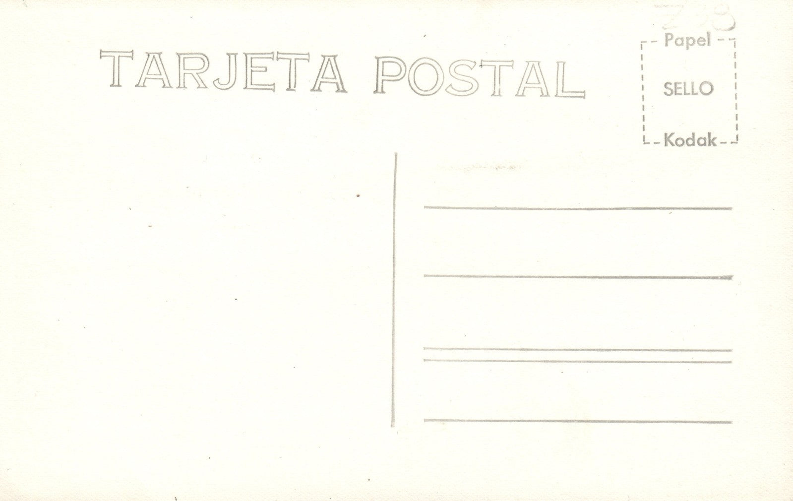 RPPC Real Photo mercado Maclovio herrera N Laredo Tamps Postcard 