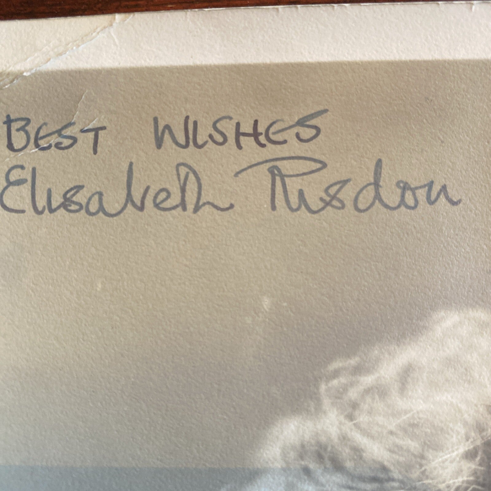 Hollywood Moviestar Elizabeth Risdon AUTOGRAPHED INK Real PHOTO 8 x 10