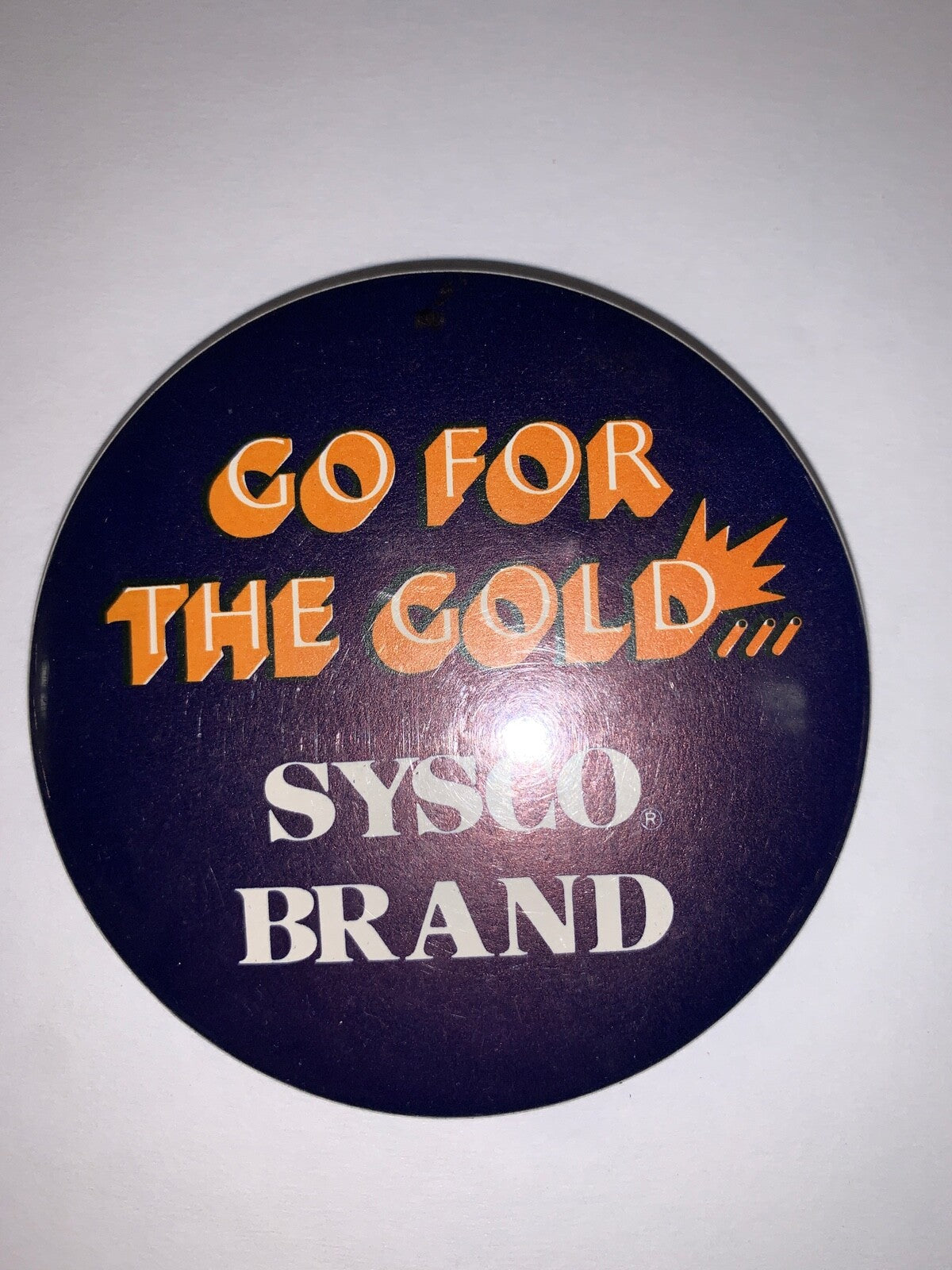 Lot of 8 Vintage Sysco Advertising Pinback