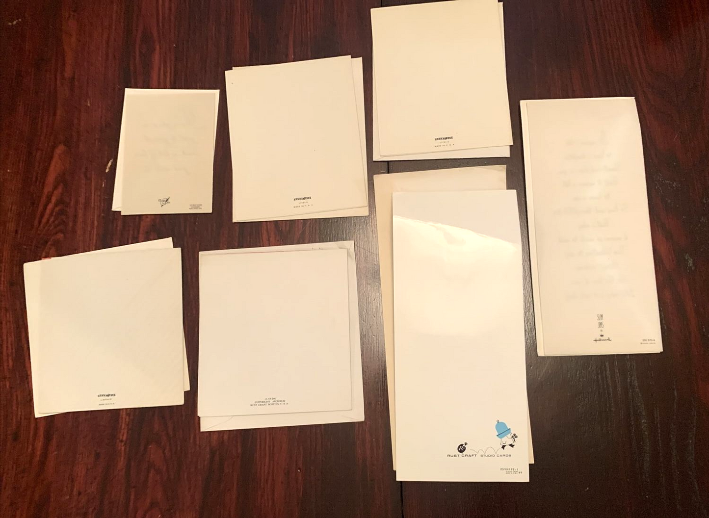 Lot of 7 Vintage Valentine's Day Greeting Cards