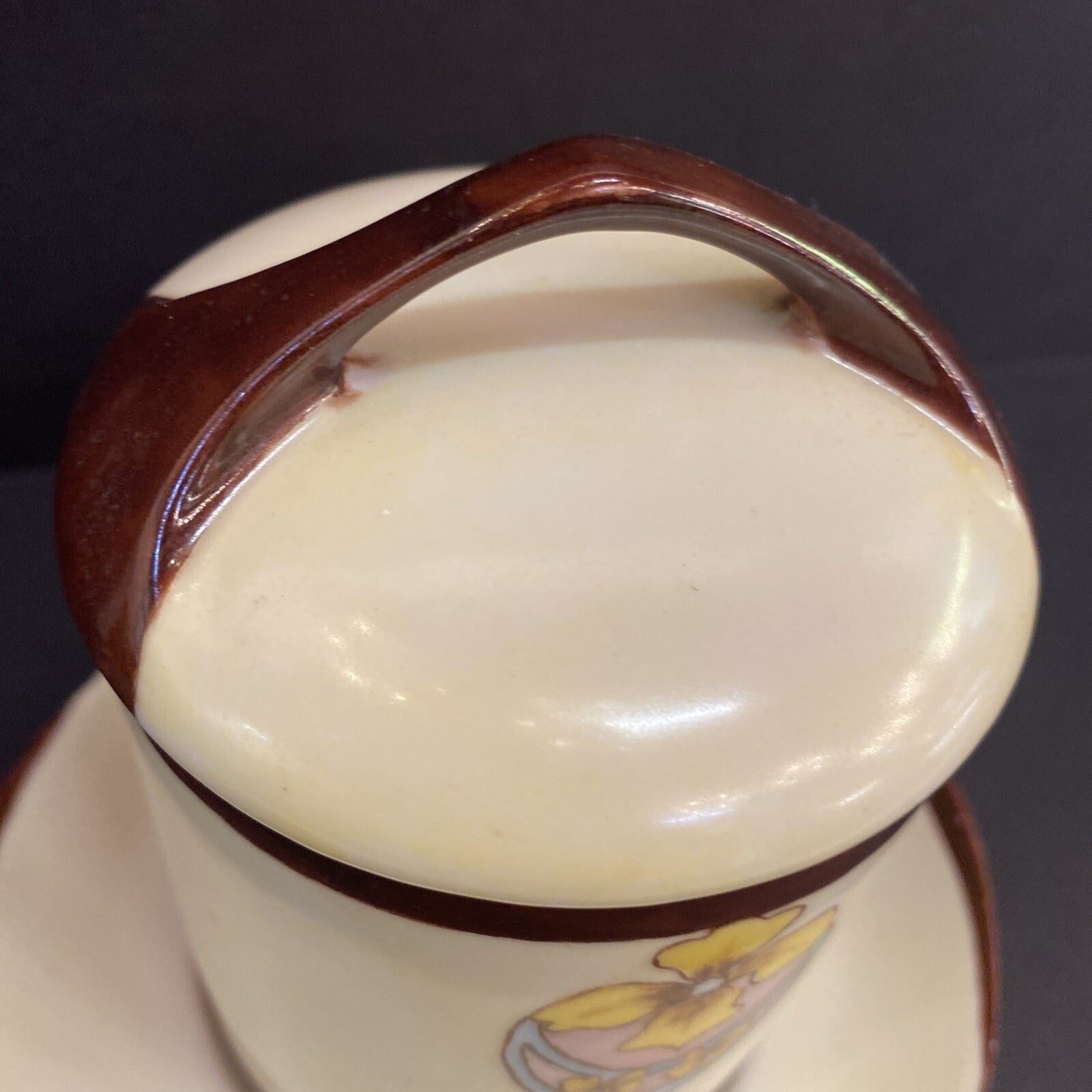 Antique Rosenthal 3 Pc Condensed   Evaporated Milk Jar Set Art Deco