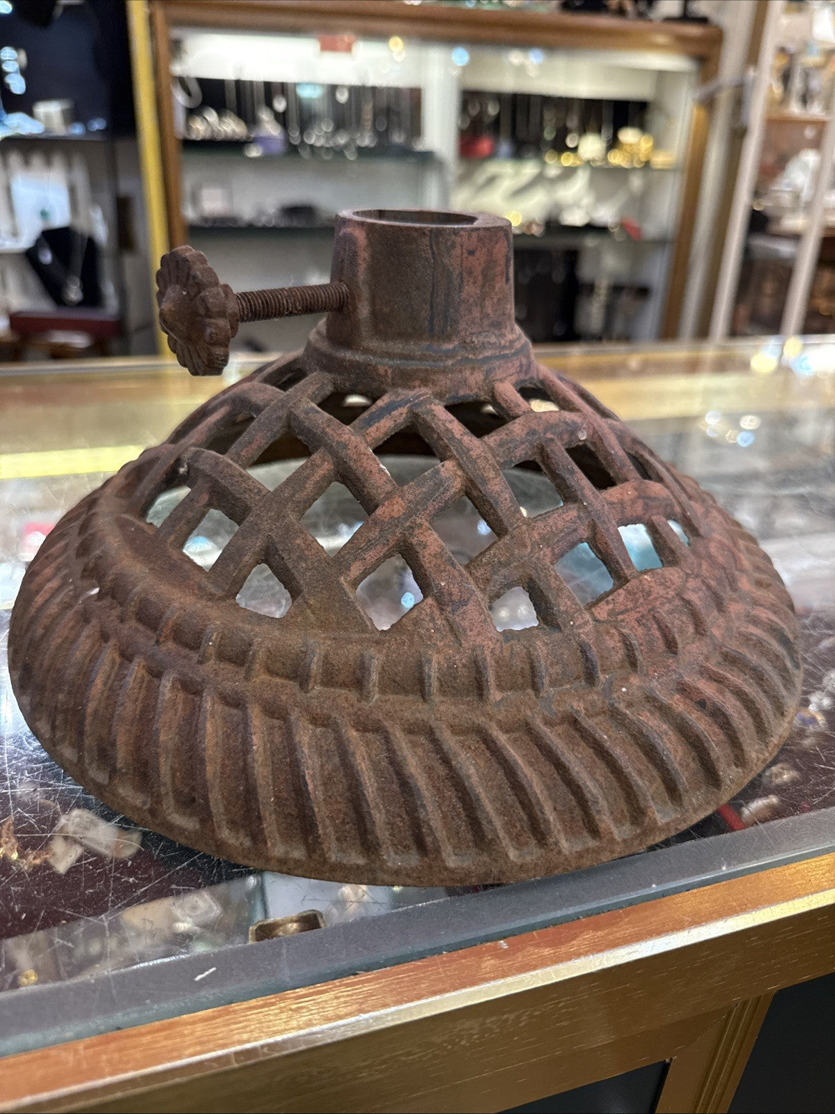 Antique/Vintage Art Deco Cast Iron Christmas Tree Stand