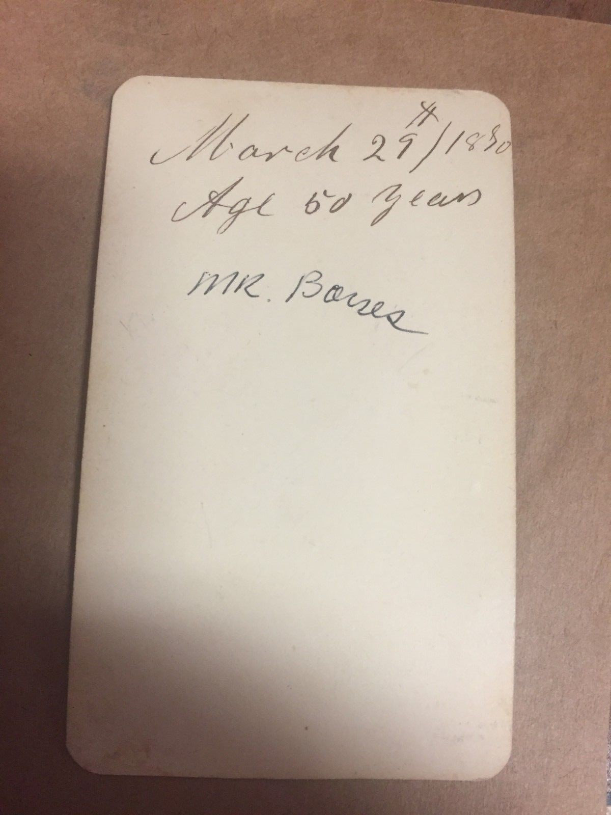 Real Photo CDV Hart Watertown NY Man in Suit