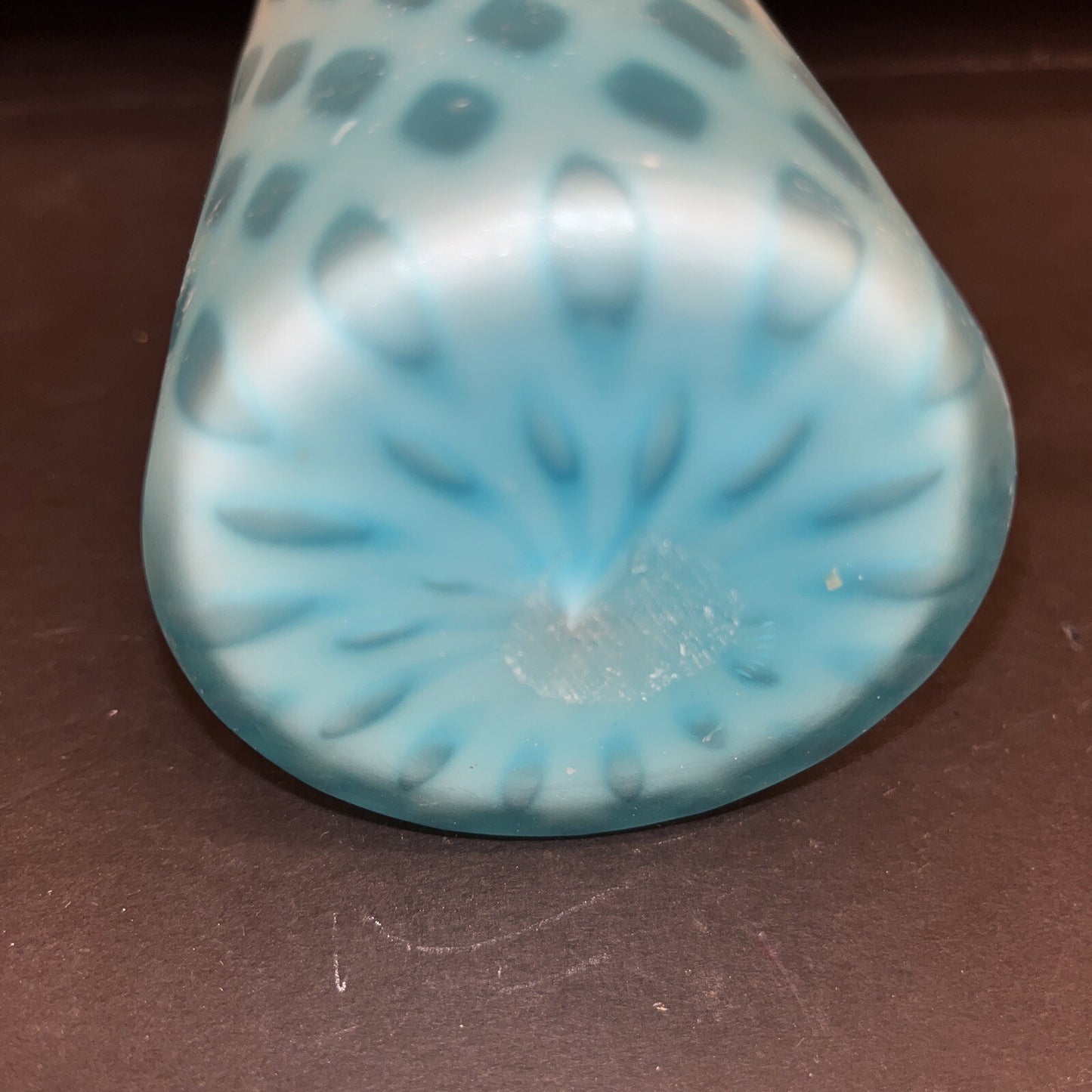 Mt. Washington attrib Pearl Satin Ware MOP Diamond Quilted Tumbler Beaker