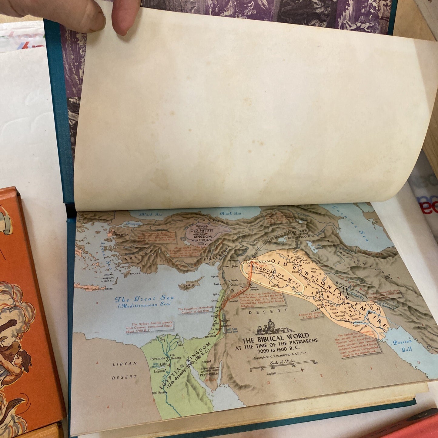 Vintage 1963 The Bible Story Library Illustrated 7 books