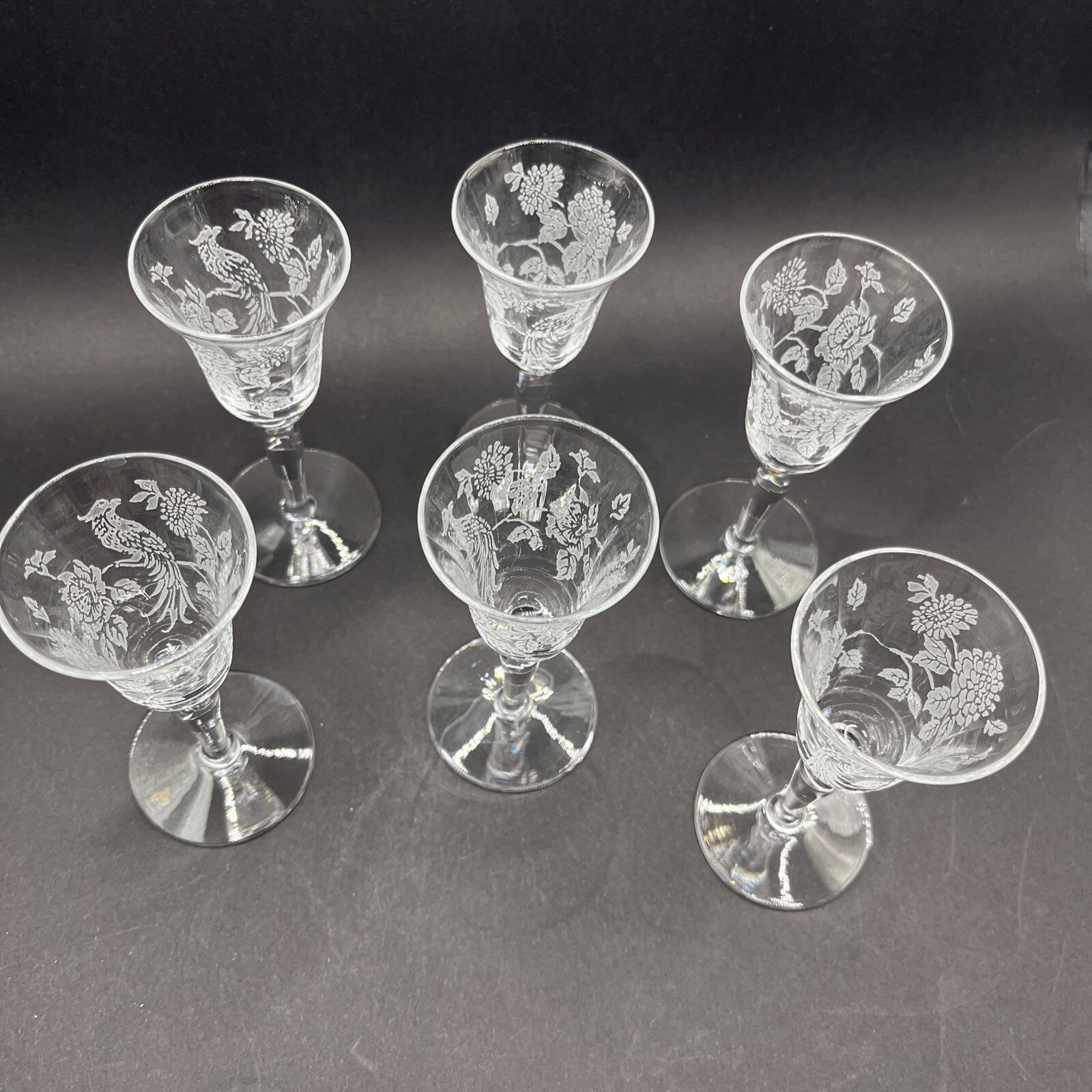 Morgantown Glass - Mayfair - Cordials - Set of 6