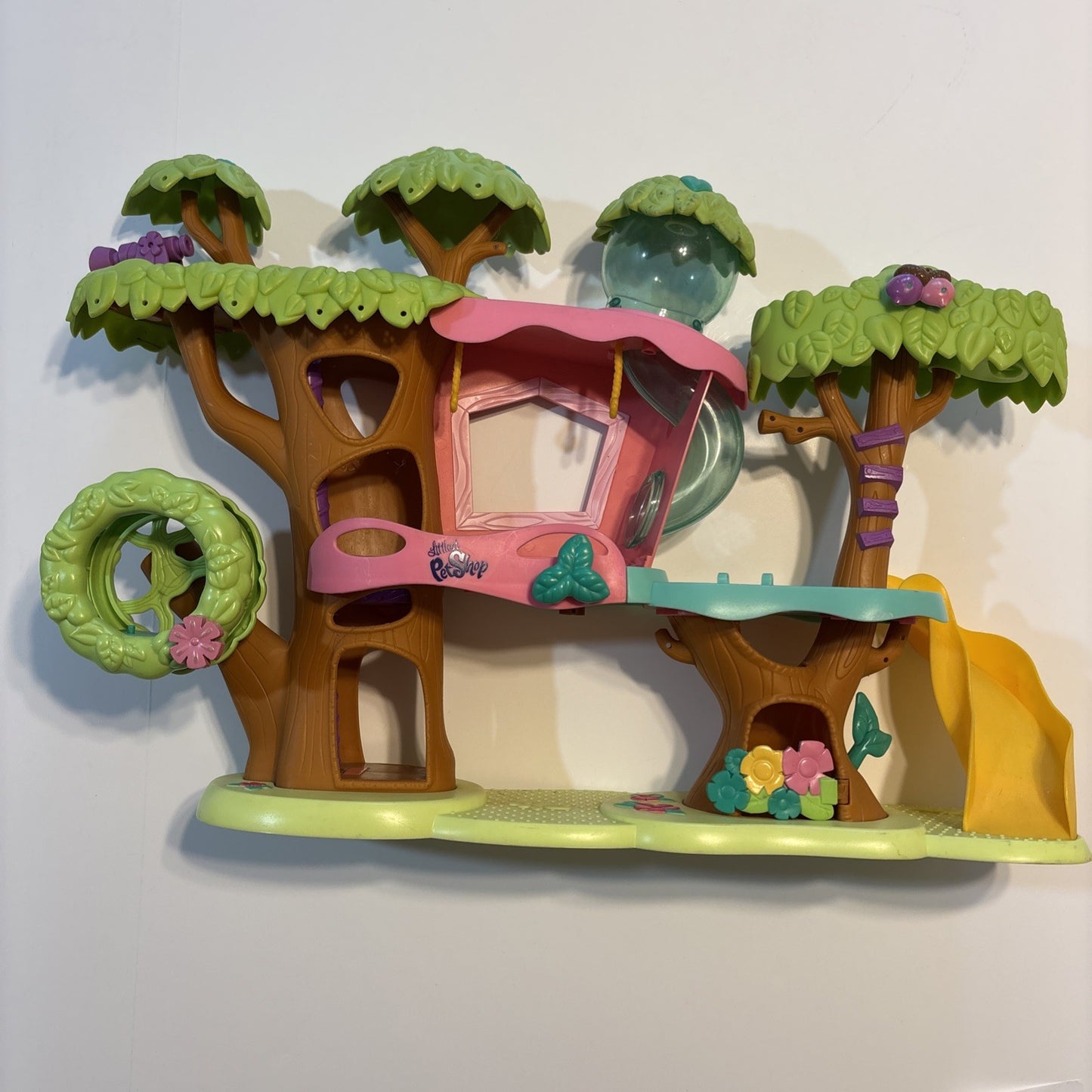 Littlest Pet Shop LPS Magic Motion Tree House Incomplete Pre-Owned