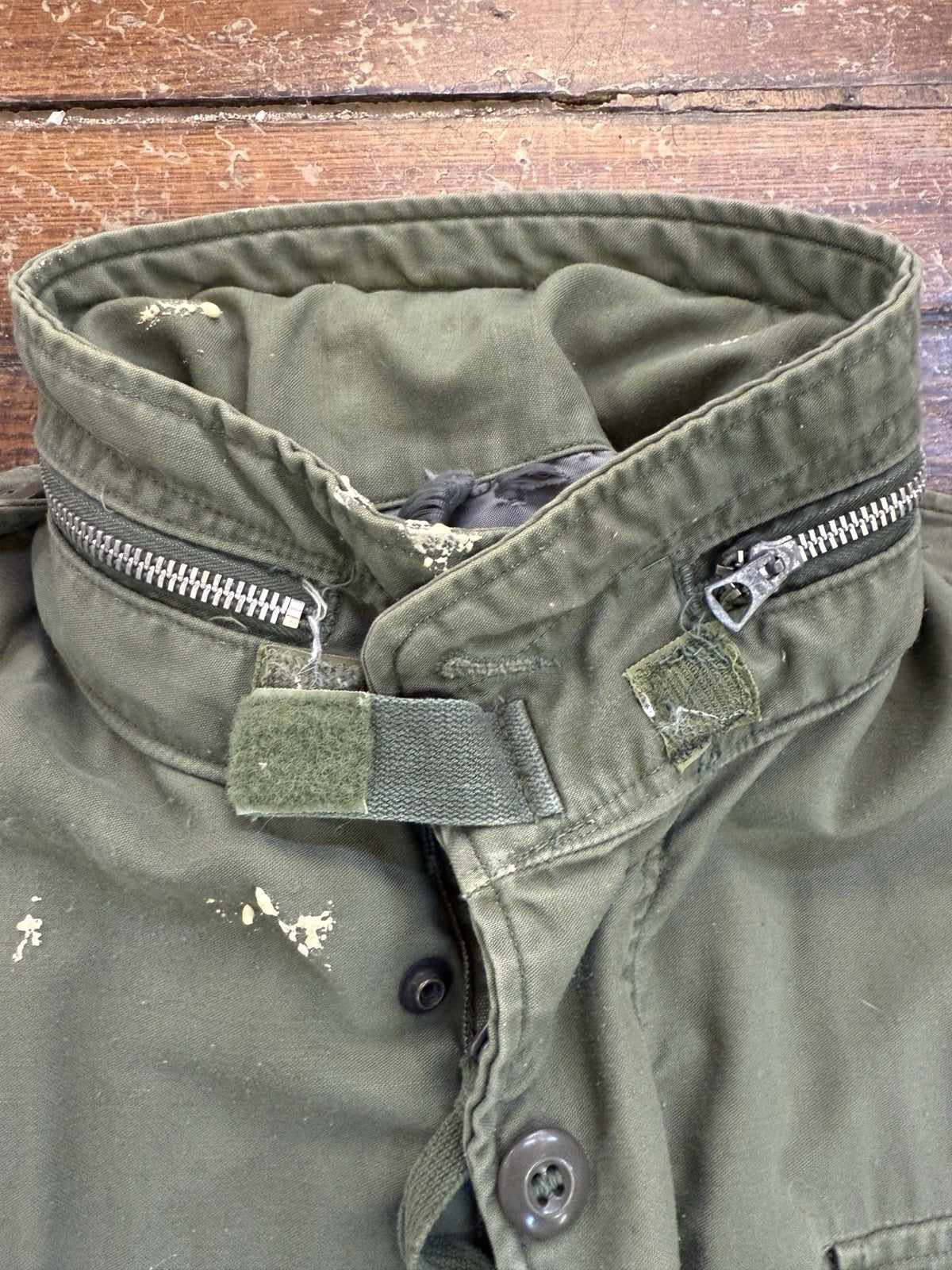 Vintage 1960s M-65 Field Jacket Big Size 24x31 Vietnam Militaria 60s