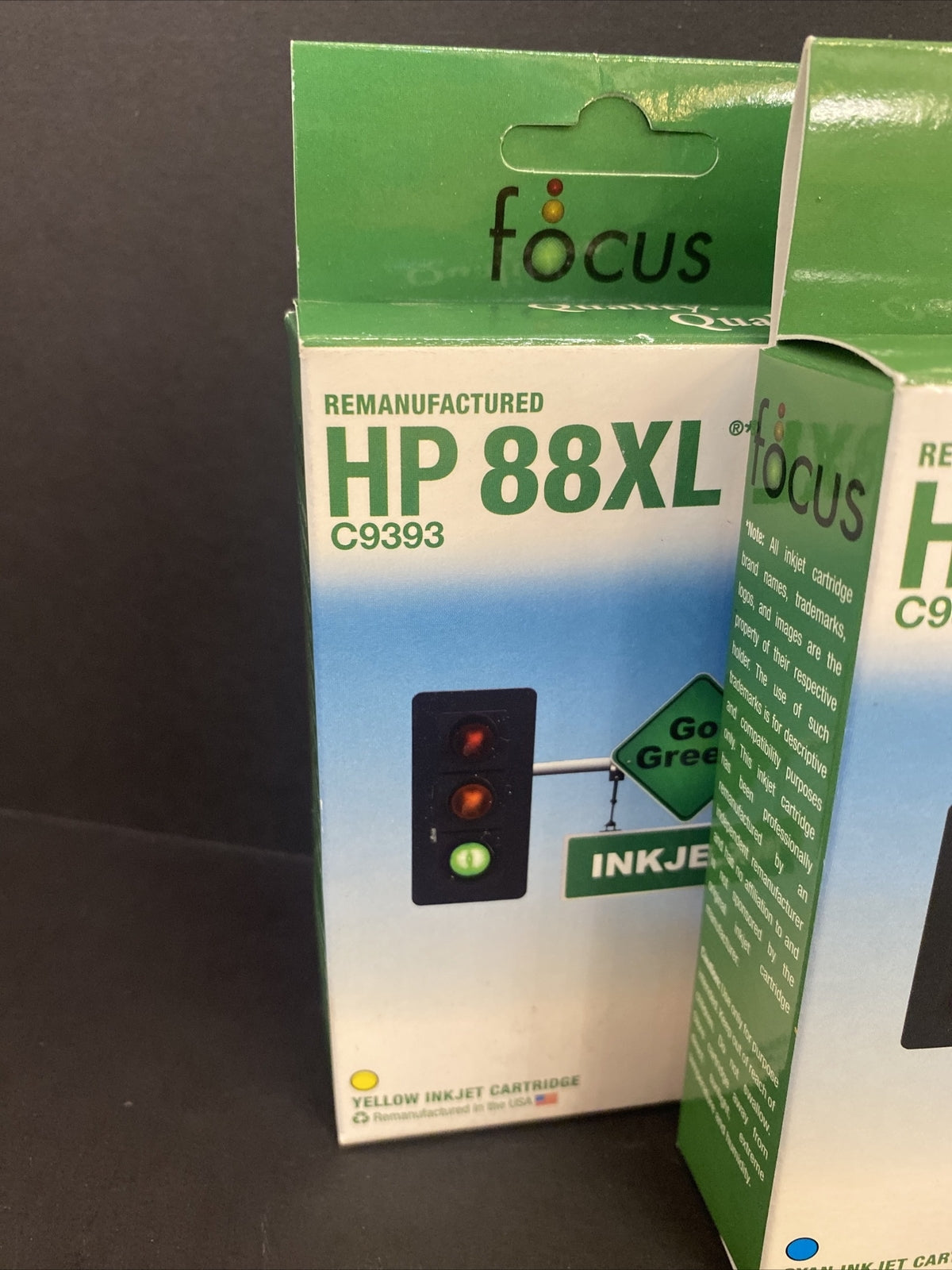 3 Remanufactured Hp 88 Printhead Set Yellow  Magenta & Cyan EXPIRED 2014