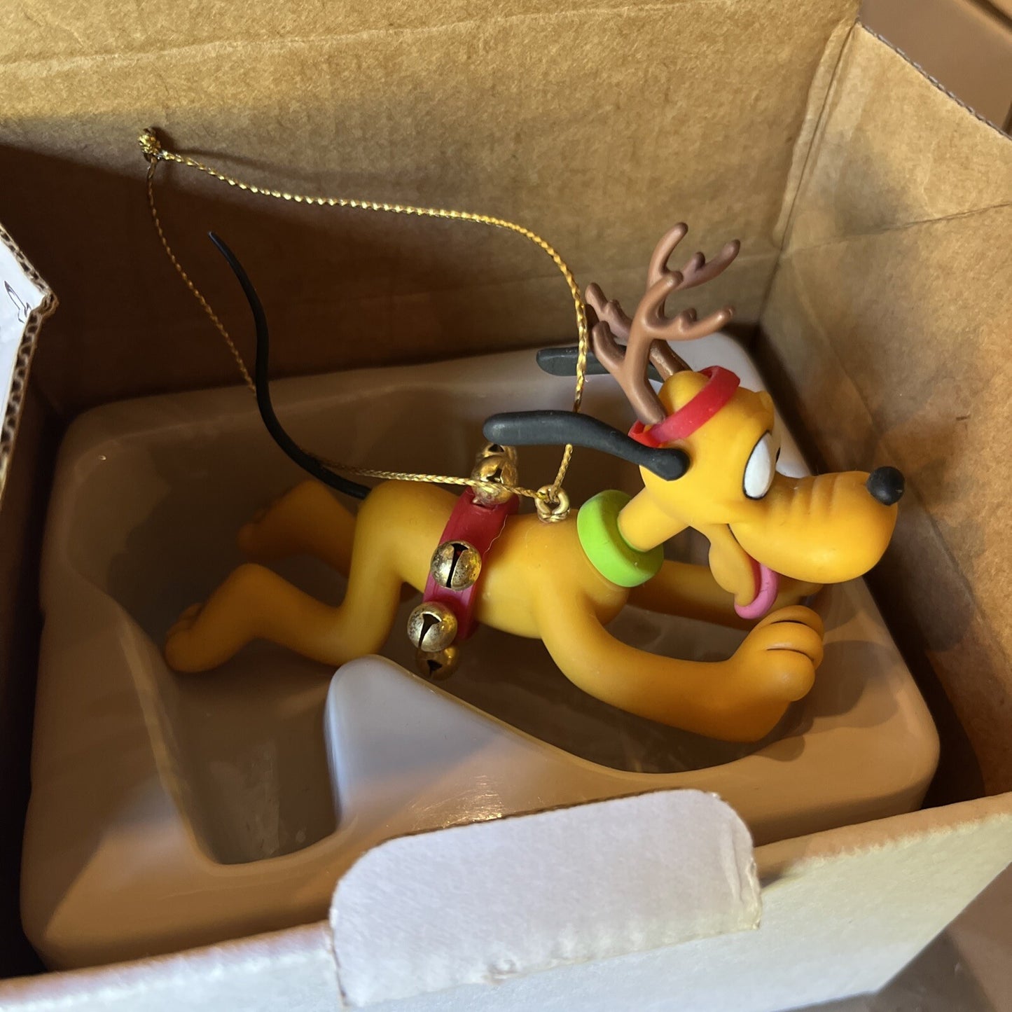 Pluto Disney Character Ornament - Disney Xmas Christmas Ornament New Grolier