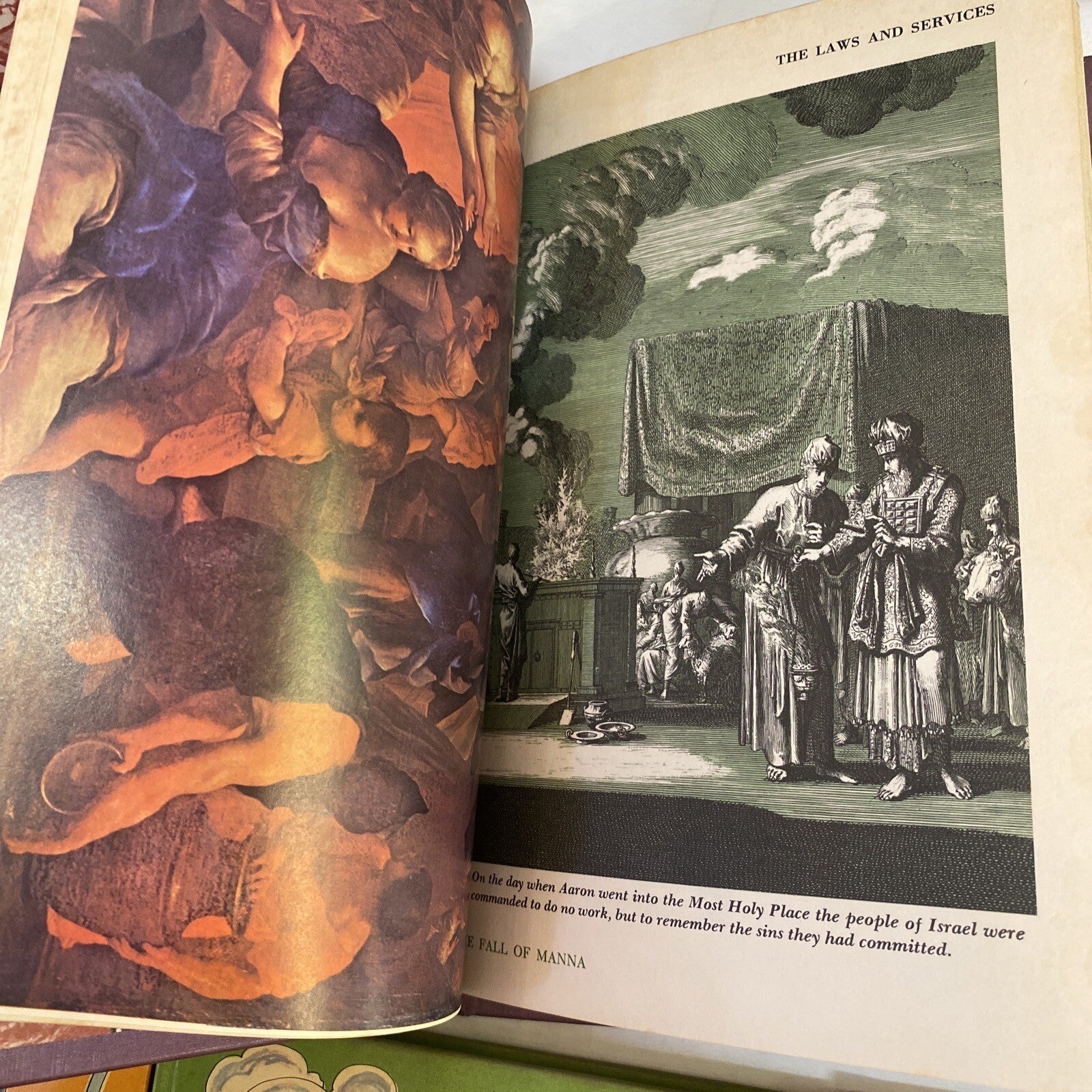 Vintage 1963 The Bible Story Library Illustrated 7 books