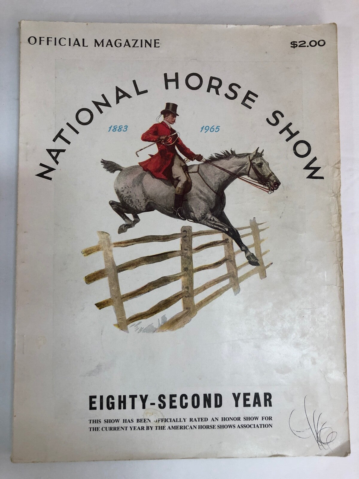 National Horse Show 1883-1965 Eighty Second Year Official Magazine 