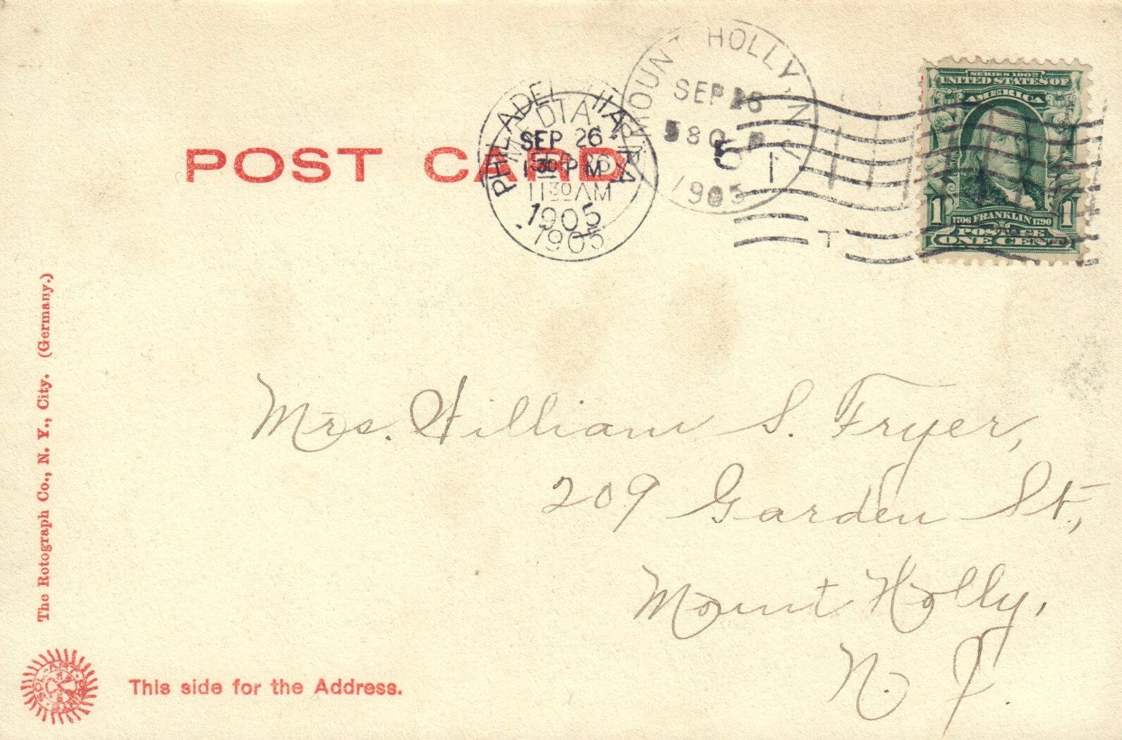 Broomall's Lake in Media PA Pennsylvania Postcard