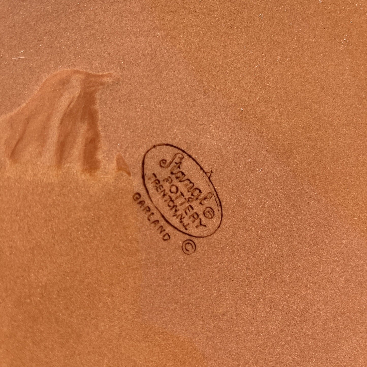 Stangl Pottery Garland Pattern 12 1/4" Chop/Serving Plate/Platter Vintage