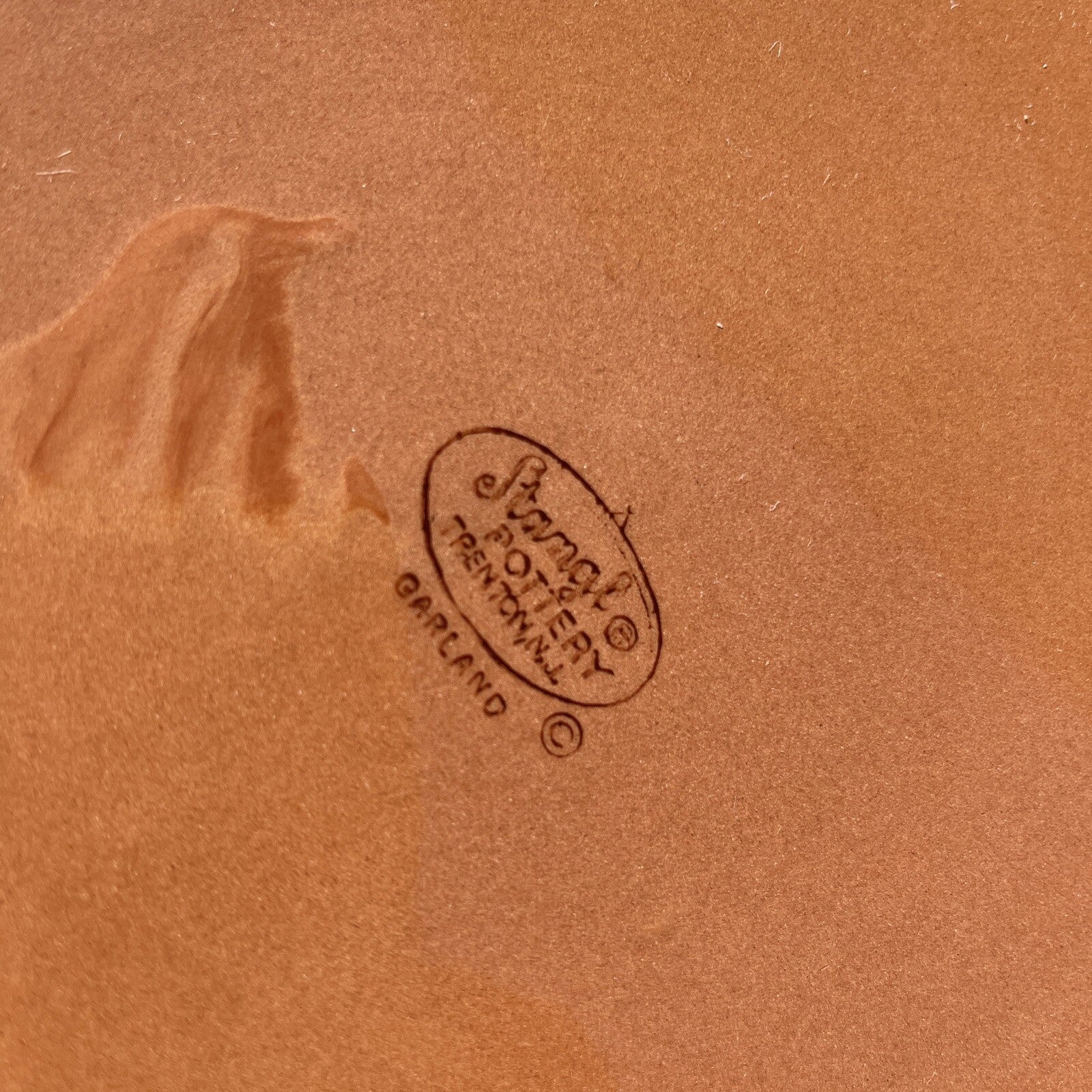 Stangl Pottery Garland Pattern 12 1/4" Chop/Serving Plate/Platter Vintage