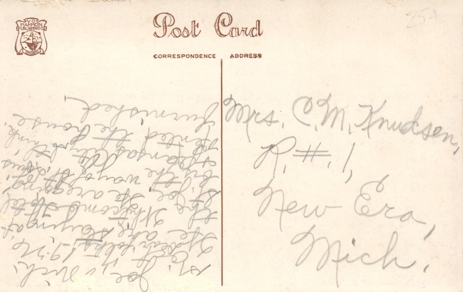 Harbor and Pier View from the Whitcomb Hotel in St. Joseph Michigan MI Postcard