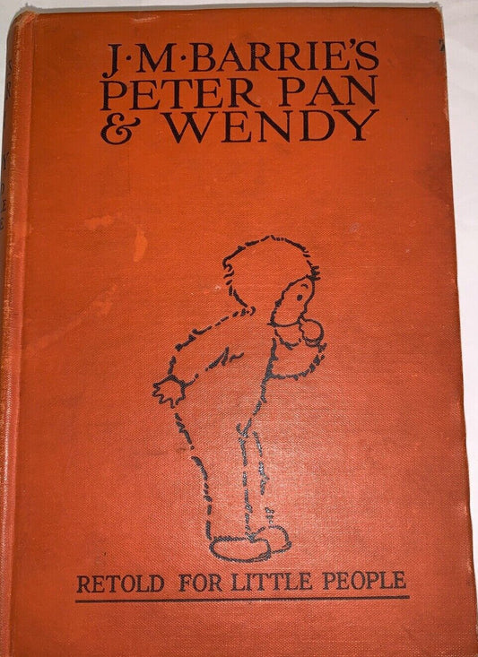 1938 J M Barries Peter Pan & Wendy Retold For Little People MABEL LUCY ATTWELL