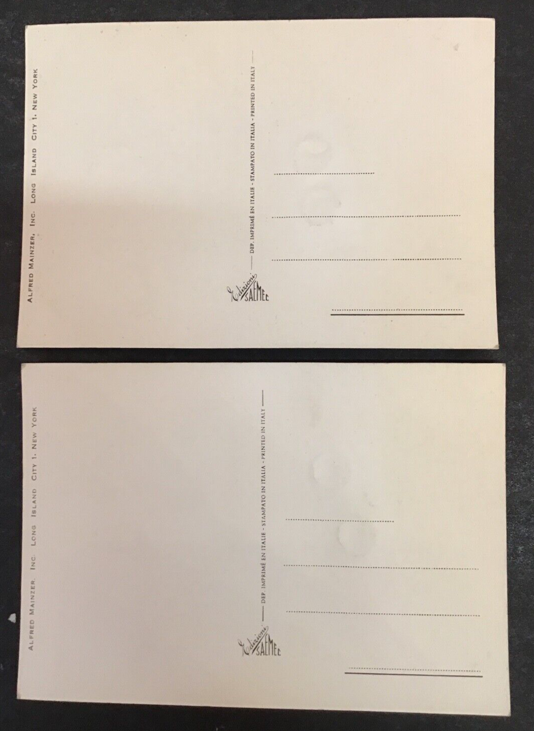 Lot of 5 Great Condition Googly Eyes Mainzer Postcards Set