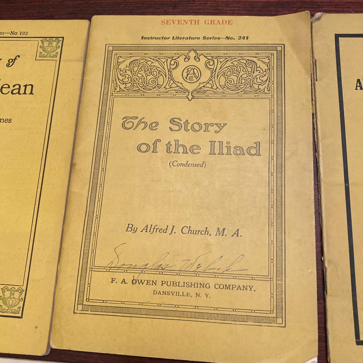 Lot Of 5 Owen publishing Literature series Talisman Ulysses School Books