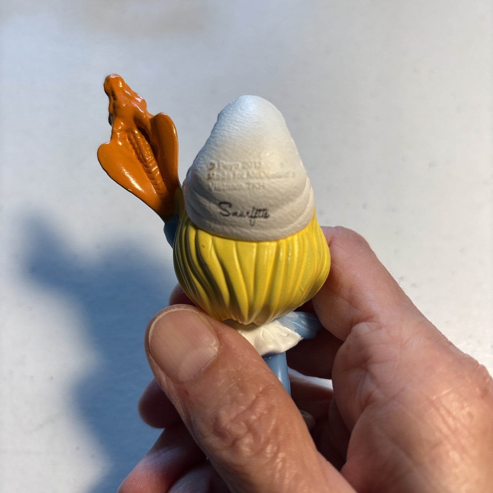 PEYO Smurf Smurfette with Magic Wand #2 McDonalds Happy Meal Toy C5H