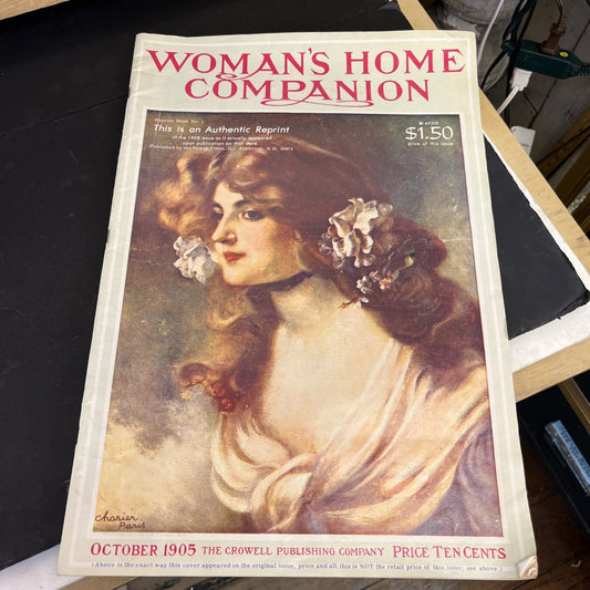 Rare Antique Orig VTG 1905 Woman's Home Companion Ladies Magazine
