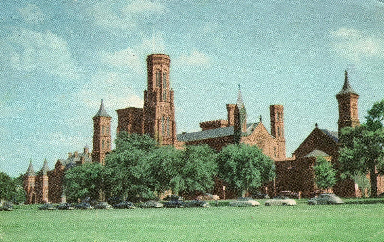 Smithsonian Institution VA Virginia  Postcard