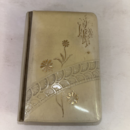 Antique 1903 Little Key of Heaven Collection of Prayers Book Pocket Size Vintage