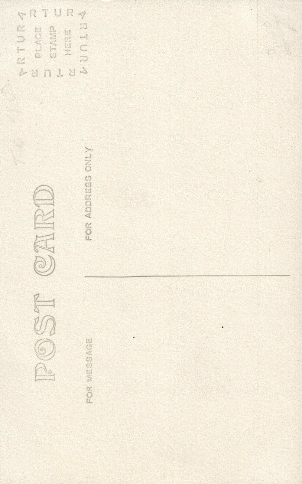 Real Photo Boy in Patriotic Outfit Stars on collar Vintage Postcard